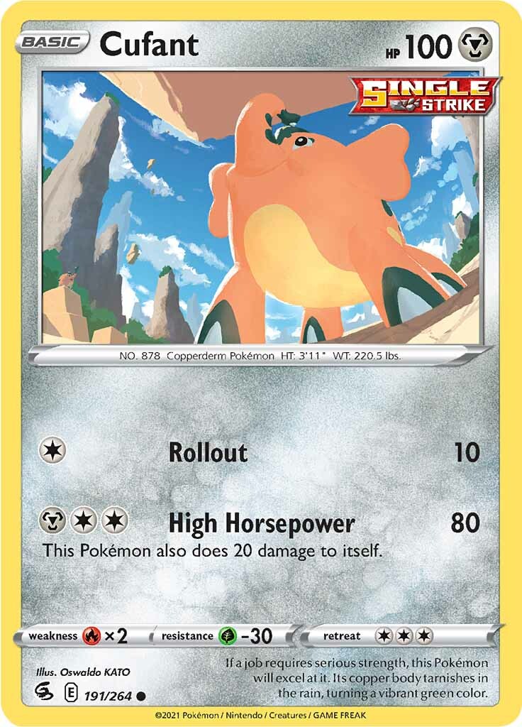 Cufant (191/264) [Sword & Shield: Fusion Strike] | Devastation Store