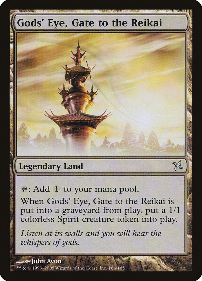 Gods' Eye, Gate to the Reikai [Betrayers of Kamigawa] | Devastation Store
