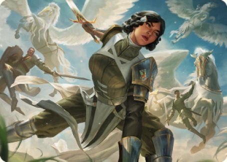 Resolute Reinforcements Art [Dominaria United Art Series] | Devastation Store