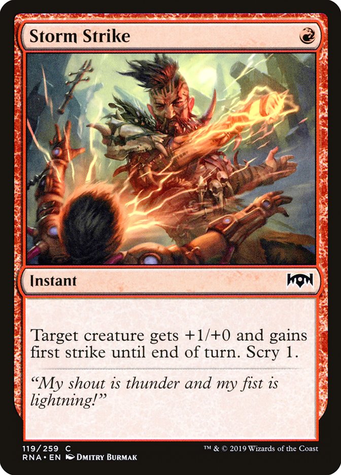 Storm Strike [Ravnica Allegiance] | Devastation Store