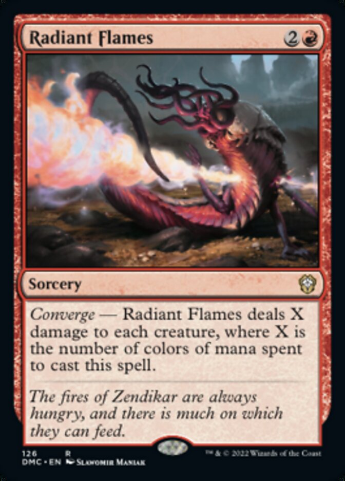 Radiant Flames [Dominaria United Commander] | Devastation Store