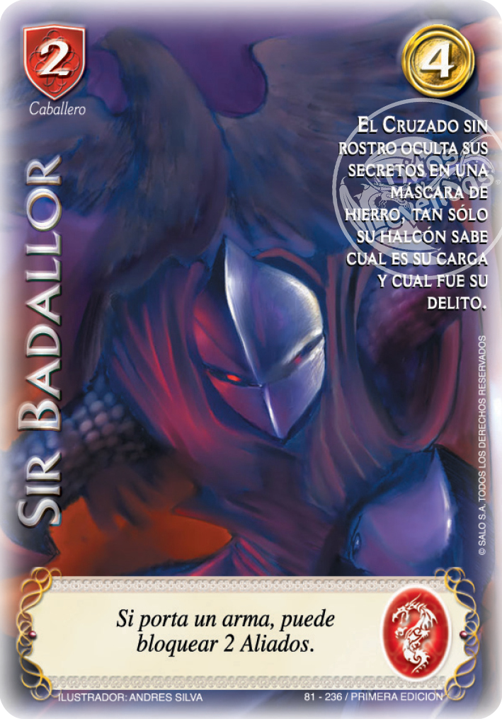 Sir Badallor, Leyendas - Devastation Store | Devastation Store