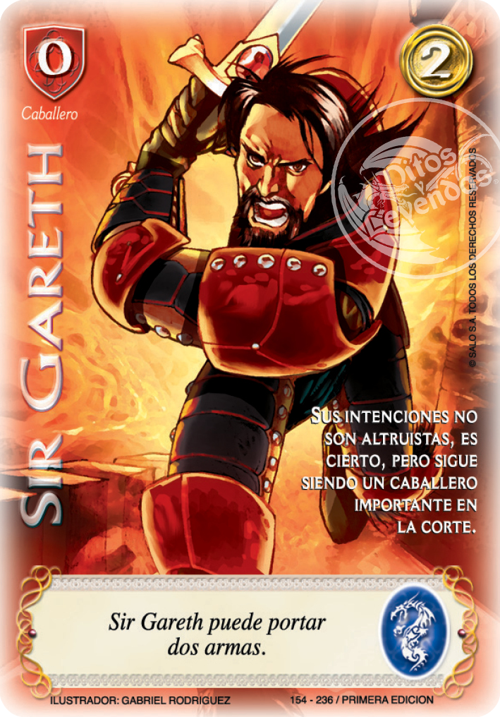 Sir Gareth, Leyendas - Devastation Store | Devastation Store