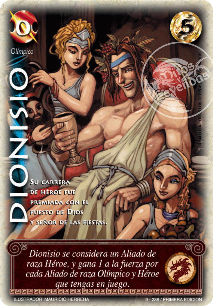 Dionisio, Leyendas - Devastation Store | Devastation Store