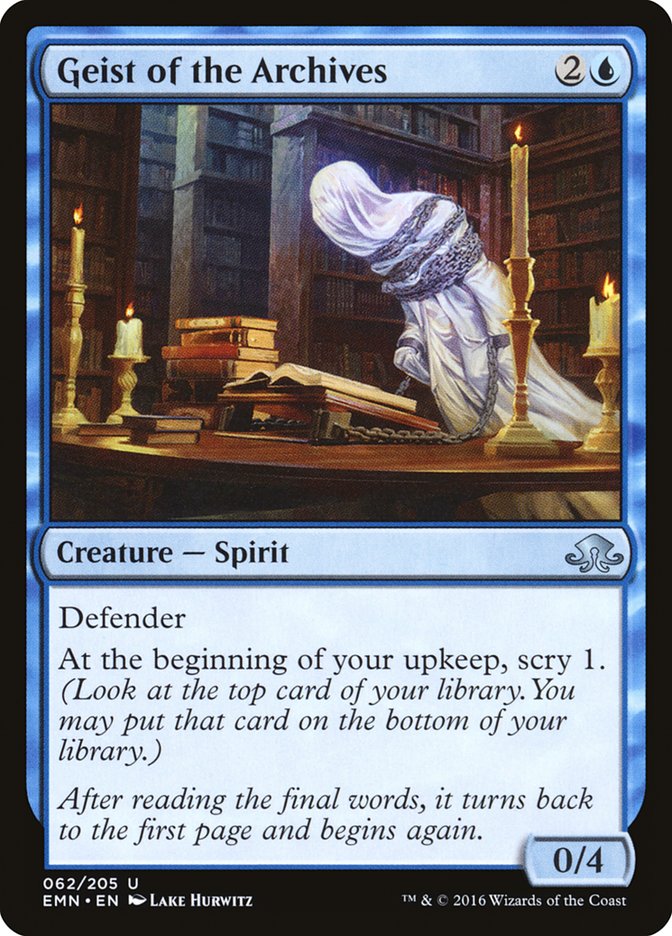 Geist of the Archives [Eldritch Moon] - Devastation Store | Devastation Store