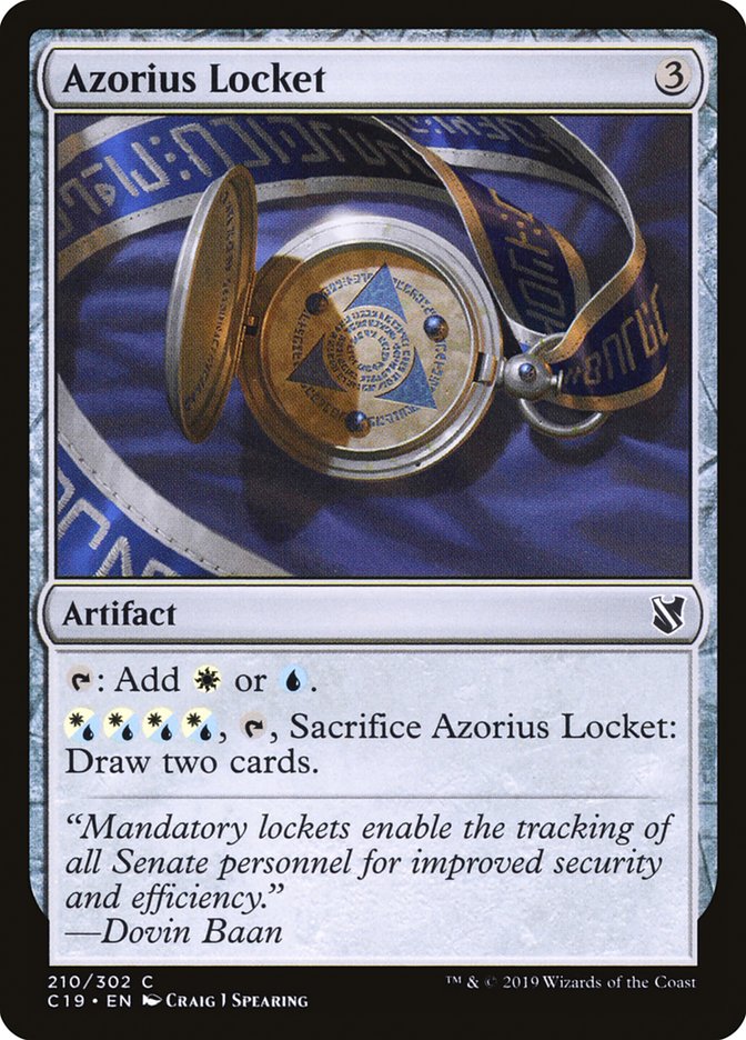 Azorius Locket [Commander 2019] | Devastation Store