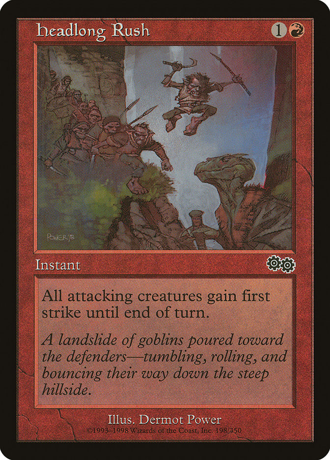 Headlong Rush [Urza's Saga] | Devastation Store