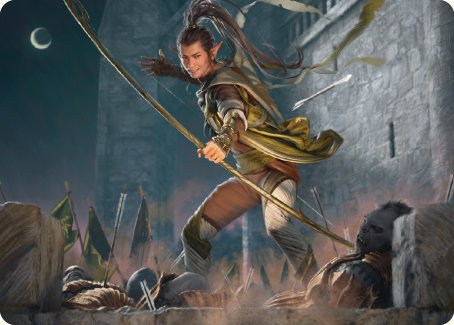 Legolas, Counter of Kills Art Card [The Lord of the Rings: Tales of Middle-earth Art Series] | Devastation Store