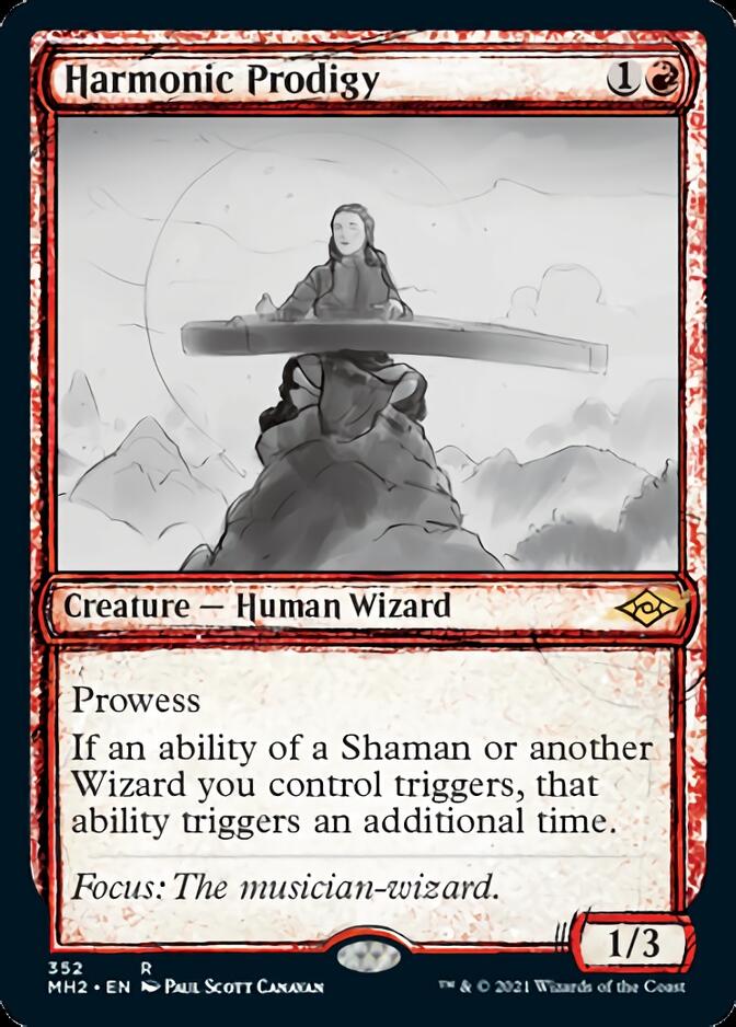 Harmonic Prodigy (Sketch) [Modern Horizons 2] | Devastation Store