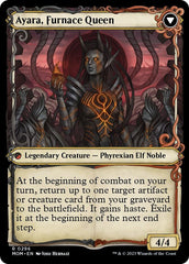 Ayara, Widow of the Realm // Ayara, Furnace Queen (Showcase Planar Booster Fun) [March of the Machine] | Devastation Store