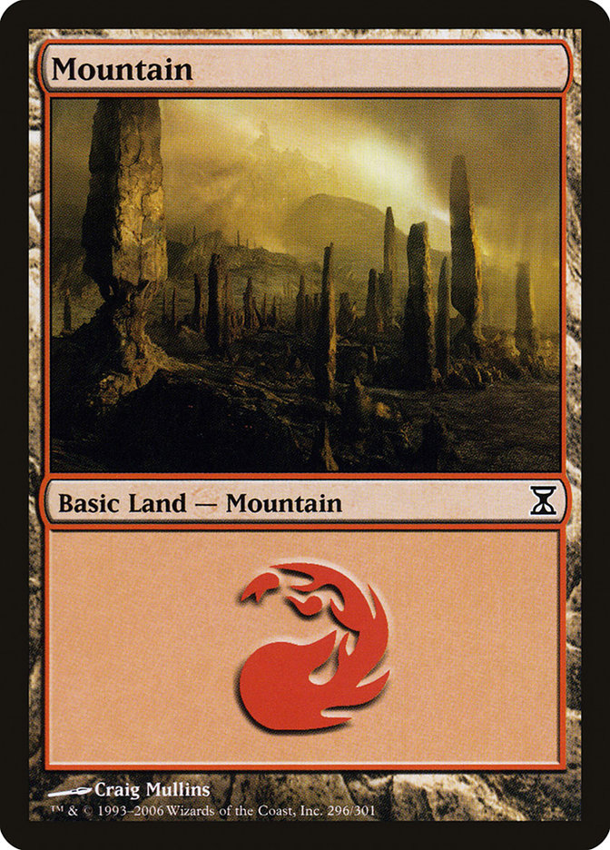 Mountain (296) [Time Spiral] | Devastation Store