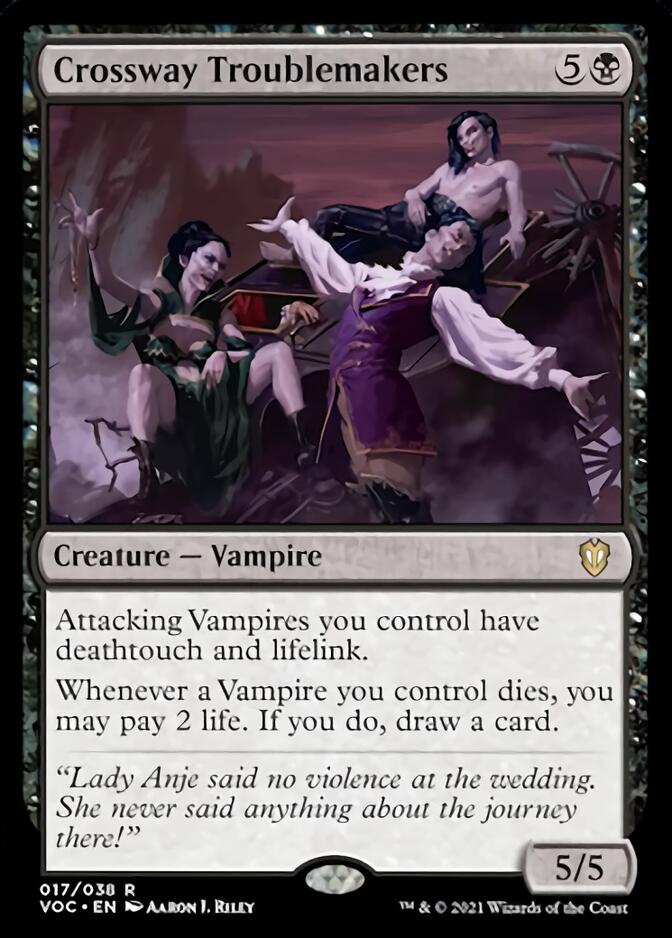 Crossway Troublemakers [Innistrad: Crimson Vow Commander] | Devastation Store