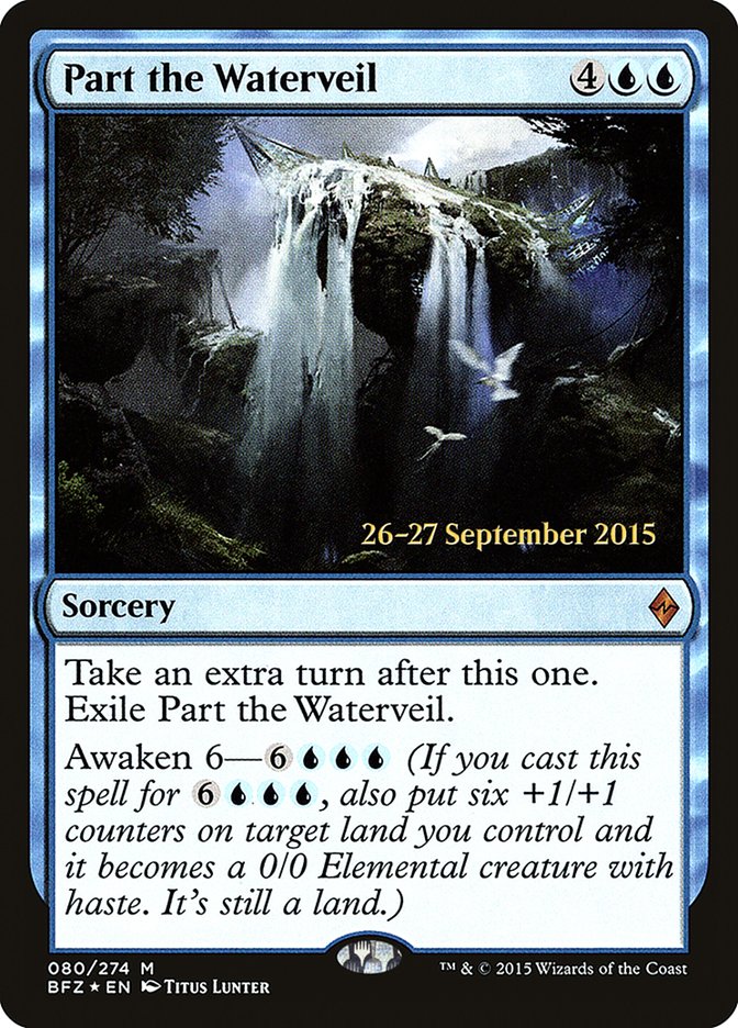 Part the Waterveil  [Battle for Zendikar Prerelease Promos] | Devastation Store