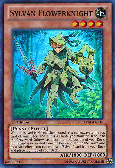 Sylvan Flowerknight [LVAL-EN018] Super Rare | Devastation Store
