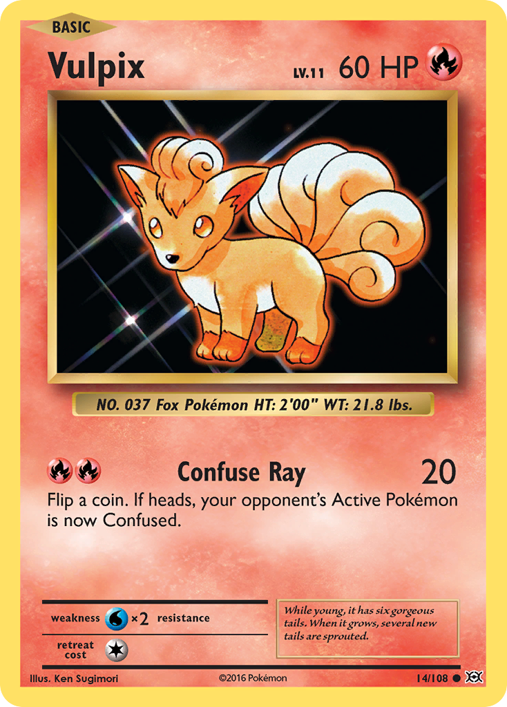 Vulpix (14/108) [XY: Evolutions] | Devastation Store