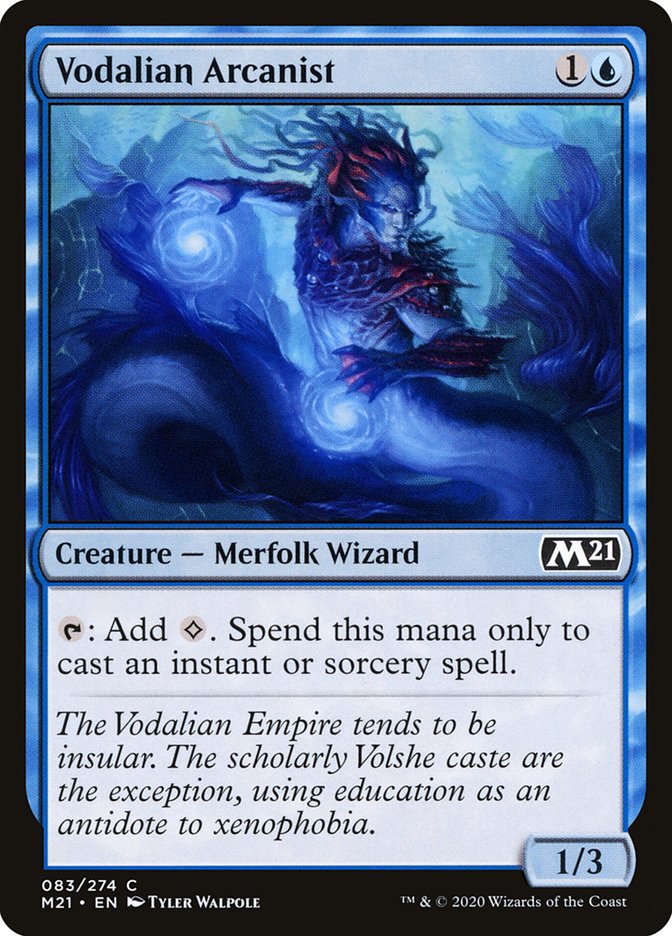 Vodalian Arcanist [Core Set 2021] | Devastation Store