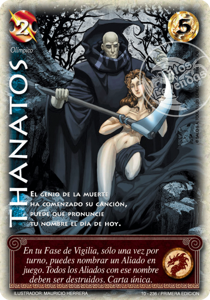 Thanatos, Leyendas - Devastation Store | Devastation Store