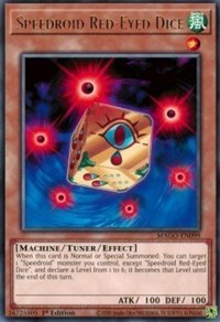 Speedroid Red-Eyed Dice [MAGO-EN099] Rare | Devastation Store