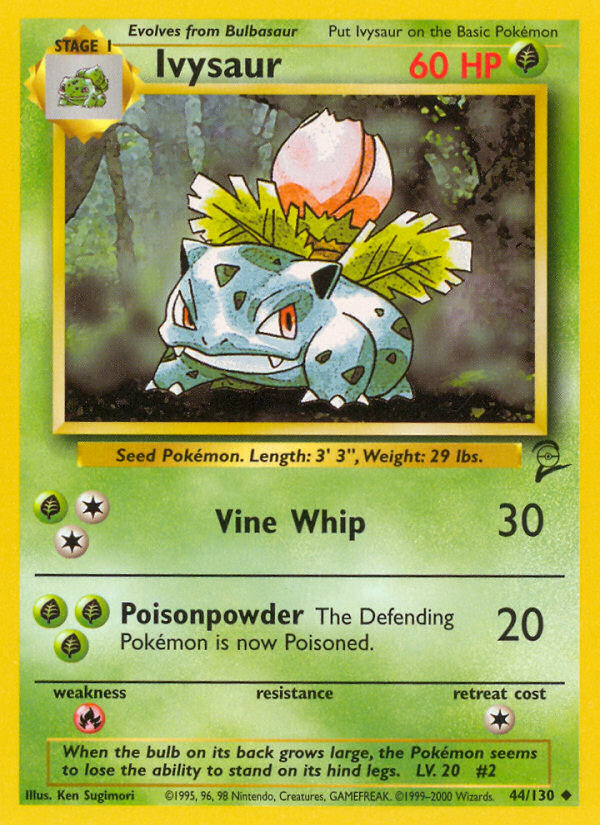 Ivysaur (44/130) [Base Set 2] | Devastation Store