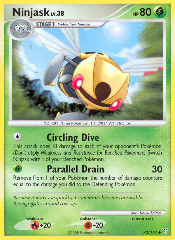 Ninjask (73/147) [Platinum: Supreme Victors] | Devastation Store