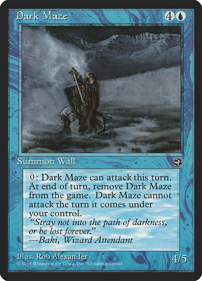 Dark Maze (Baki Flavor Text) [Homelands] | Devastation Store