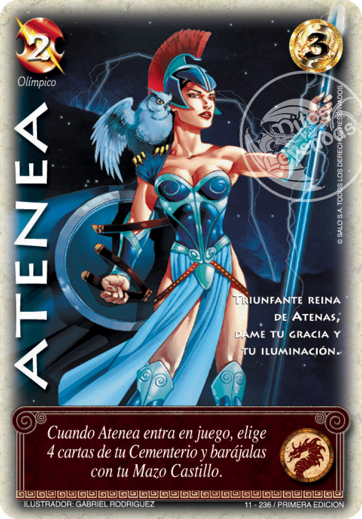 Atenea, Leyendas - Devastation Store | Devastation Store