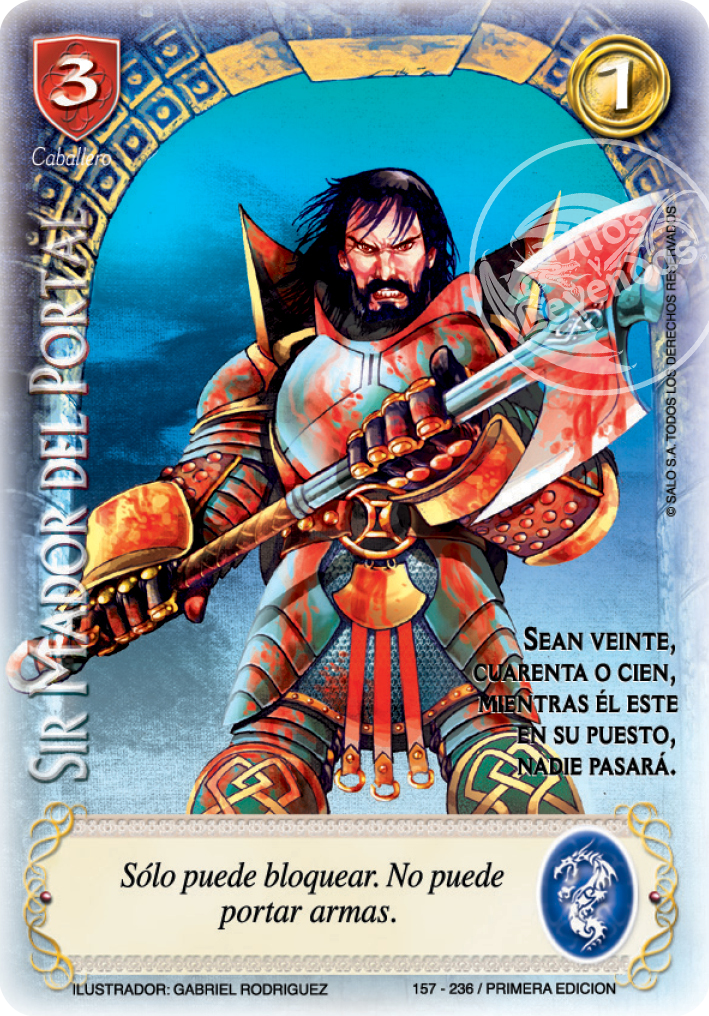 Sir Mador del Portal, Leyendas - Devastation Store | Devastation Store