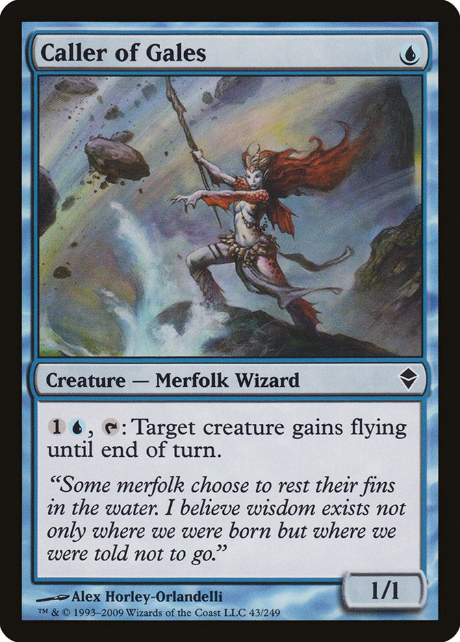 Caller of Gales [Zendikar] | Devastation Store