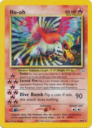 Ho-oh (7/64) [Neo Revelation Unlimited] | Devastation Store