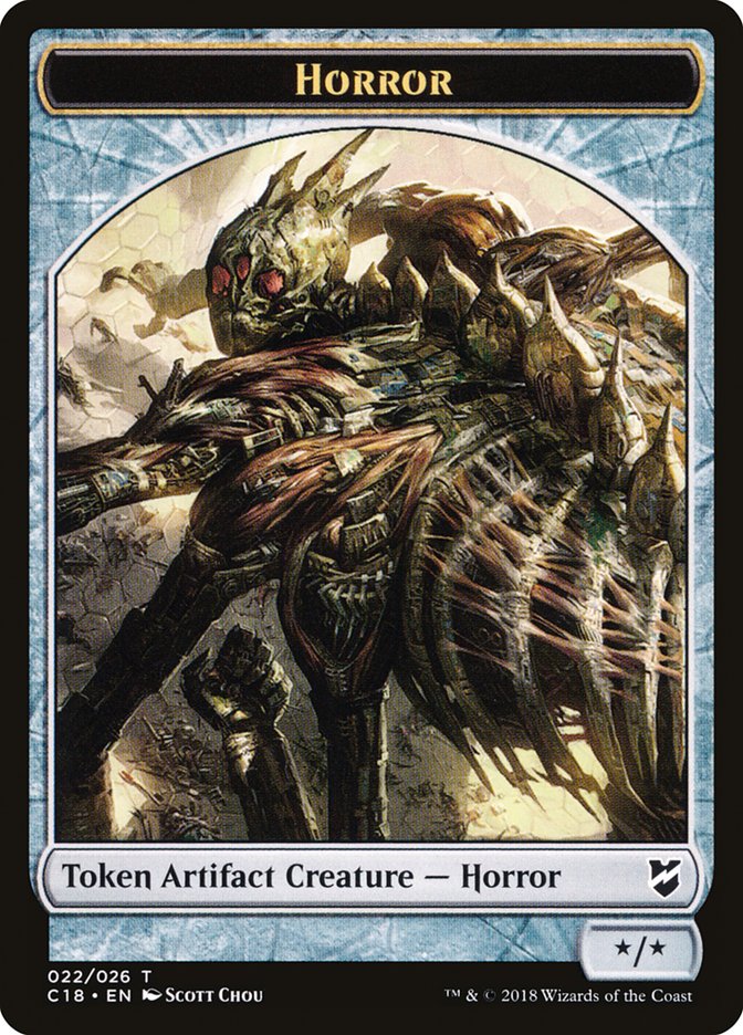 Horror [Commander 2018 Tokens] | Devastation Store