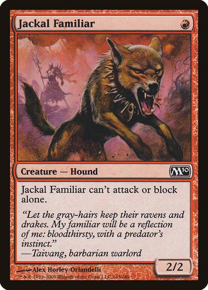 Jackal Familiar [Magic 2010] - Devastation Store | Devastation Store