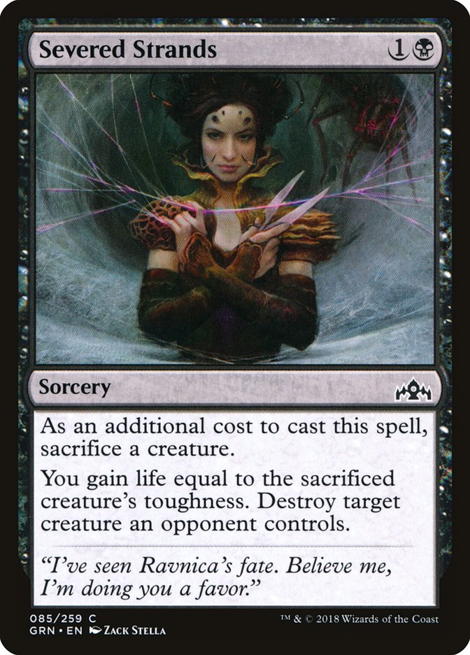 Severed Strands [Guilds of Ravnica] | Devastation Store