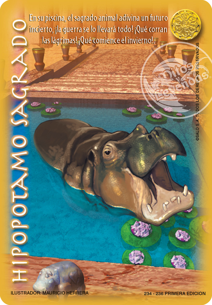 Hipopotamo Sagrado, Leyendas - Devastation Store | Devastation Store