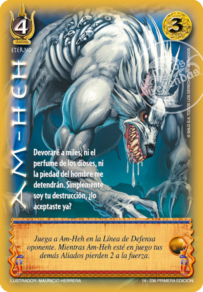 Am-Heh, Leyendas - Devastation Store | Devastation Store