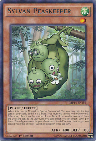 Sylvan Peaskeeper [MP14-EN196] Rare | Devastation Store