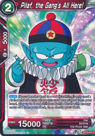 Pilaf, the Gang's All Here! [BT12-014] | Devastation Store