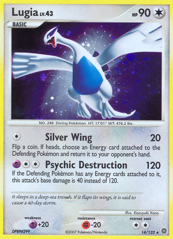 Lugia (14/132) [Diamond & Pearl: Secret Wonders] | Devastation Store