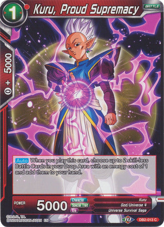 Kuru, Proud Supremacy [DB2-013] | Devastation Store