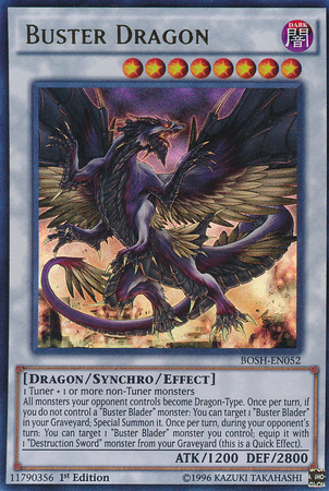 Buster Dragon [BOSH-EN052] Ultra Rare | Devastation Store