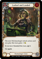 Locked and Loaded (Blue) [ARC034-C] 1st Edition Rainbow Foil - Devastation Store | Devastation Store