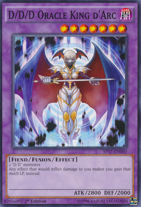 D/D/D Oracle King d'Arc [SP17-EN040] Common | Devastation Store