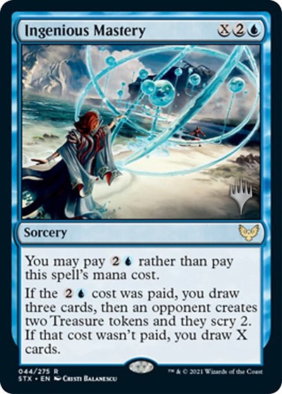 Ingenious Mastery (Promo Pack) [Strixhaven: School of Mages Promos] | Devastation Store