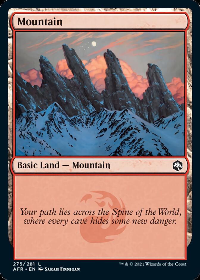 Mountain (275) [Dungeons & Dragons: Adventures in the Forgotten Realms] | Devastation Store