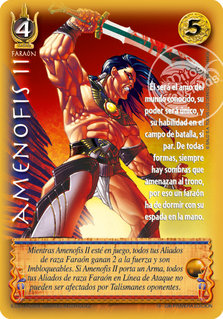 Amenofis ll, Leyendas - Devastation Store | Devastation Store