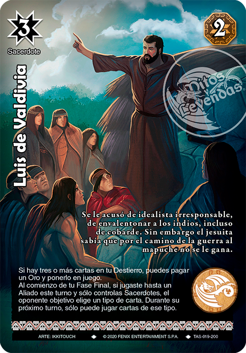 Luis de Valdivia TAS-19 - Devastation Store | Devastation Store
