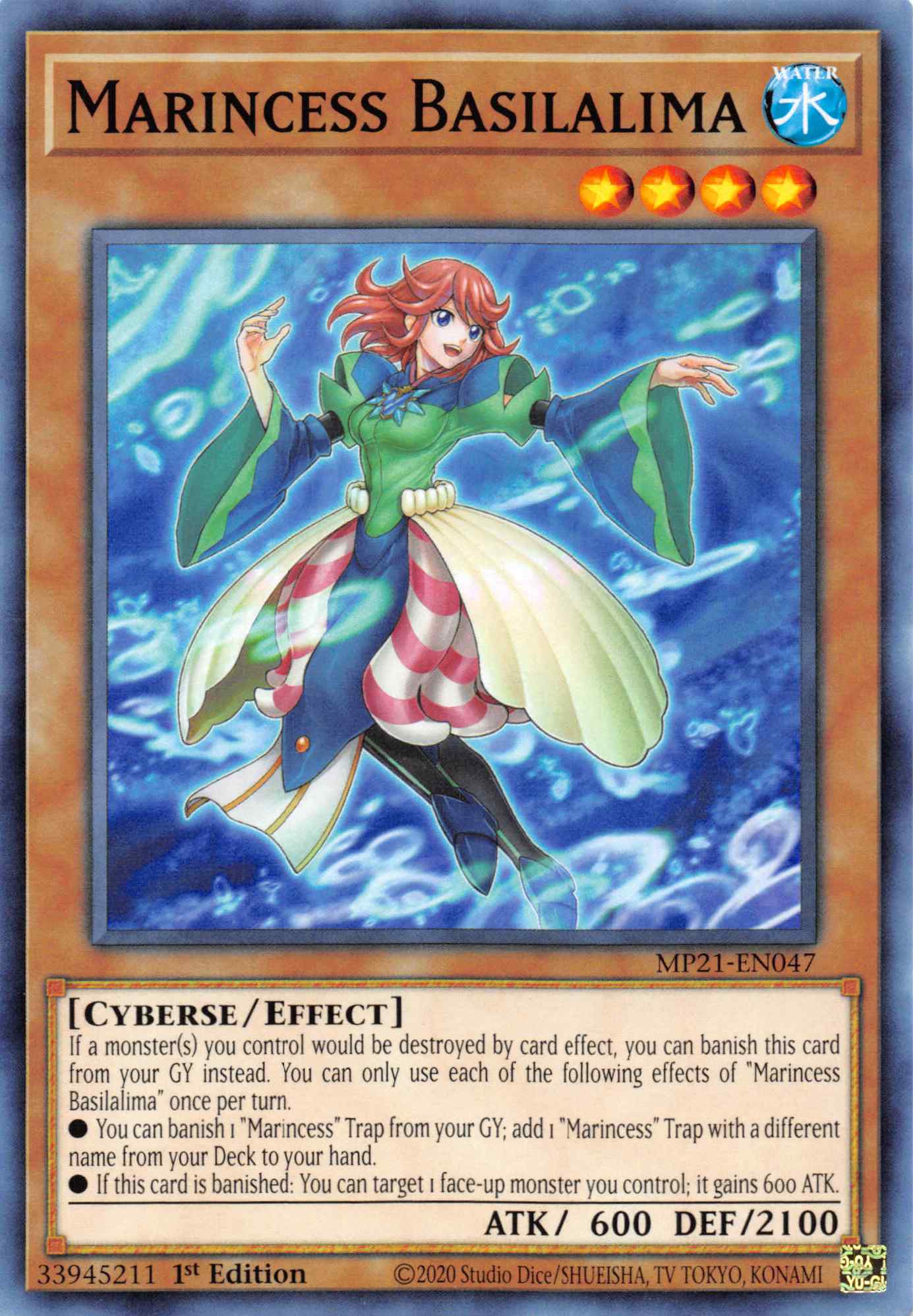 Marincess Basilalima [MP21-EN047] Common | Devastation Store