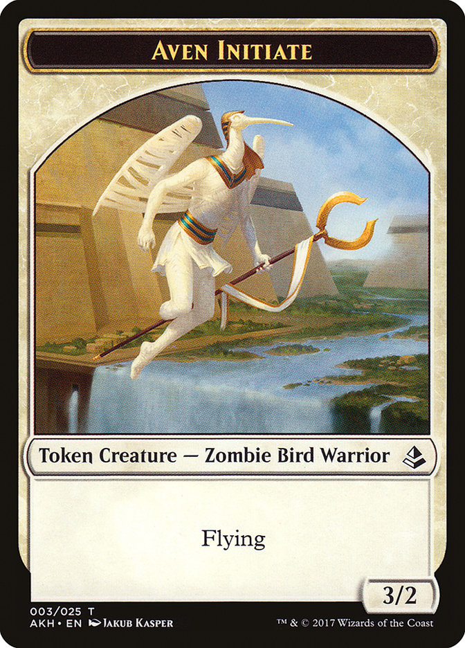 Aven Initiate [Amonkhet Tokens] - Devastation Store | Devastation Store