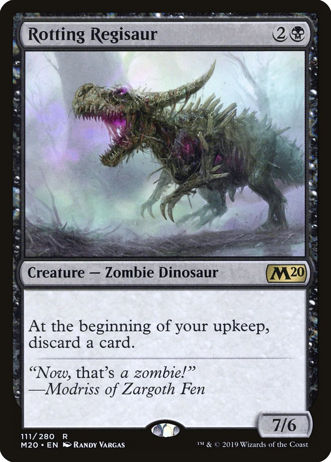 Rotting Regisaur [Core Set 2020] | Devastation Store