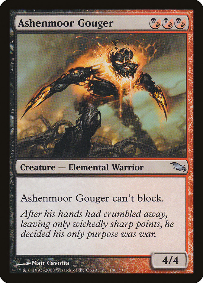 Ashenmoor Gouger [Shadowmoor] - Devastation Store | Devastation Store