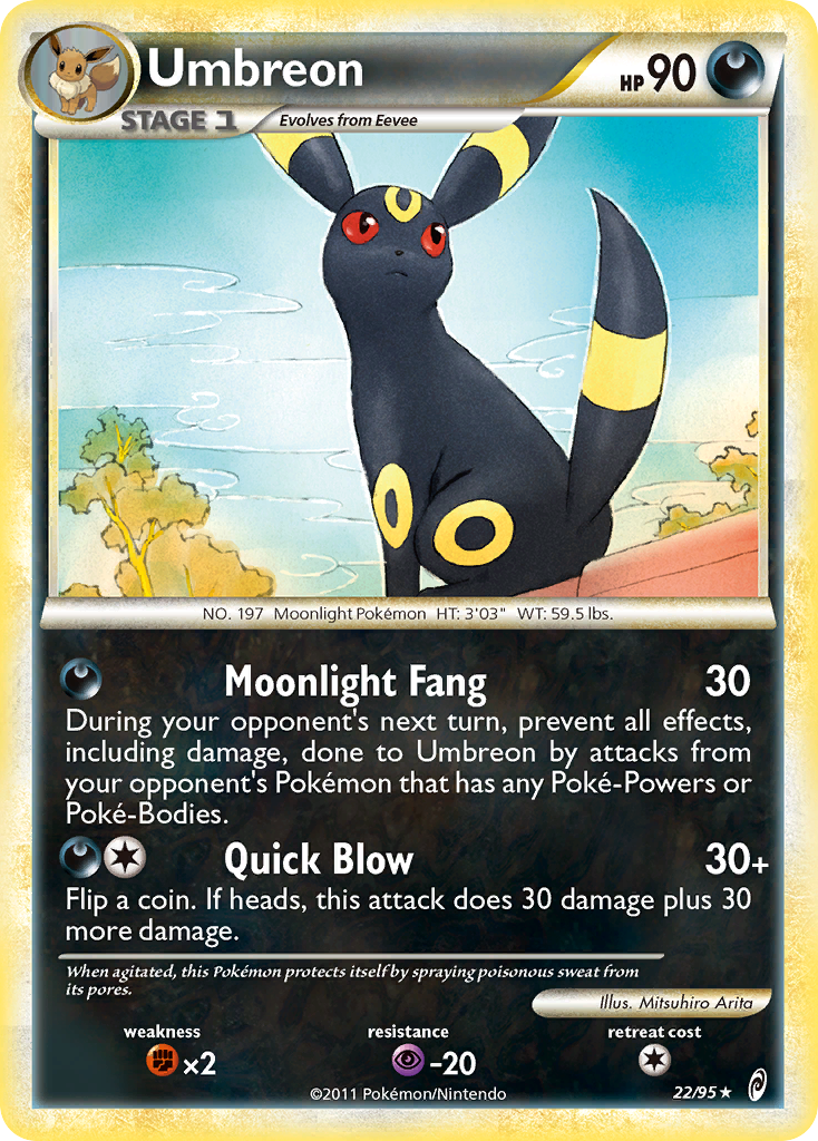 Umbreon (22/95) [HeartGold & SoulSilver: Call of Legends] | Devastation Store